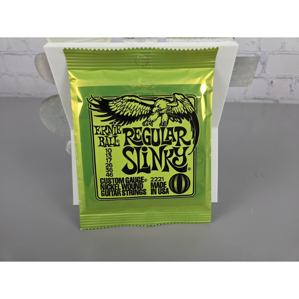 Ernie Ball Regular Slinky Nickel Wound Electric Guitar Strings 10-46 2221